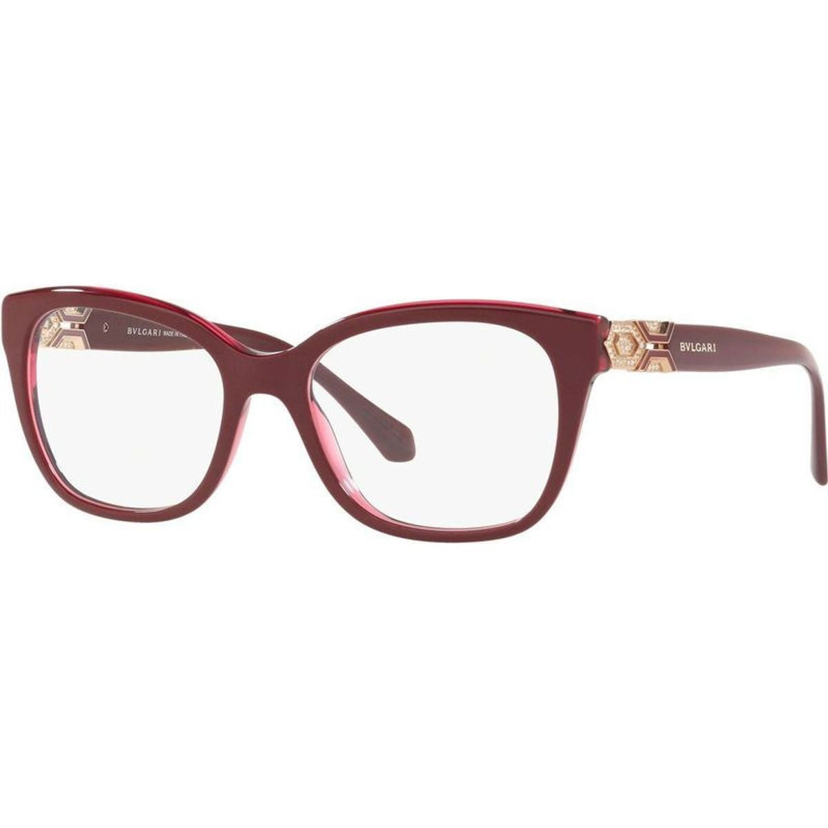 BV4172B, Bordeaux on Transparent Red/Clear Lenses