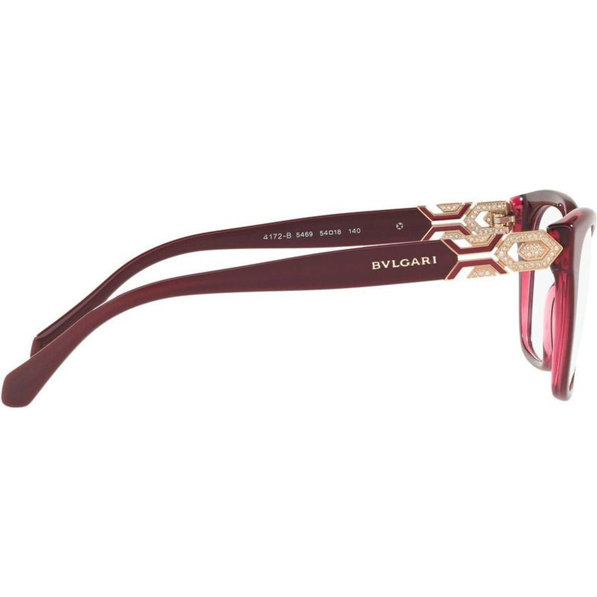 BV4172B, Bordeaux on Transparent Red/Clear Lenses
