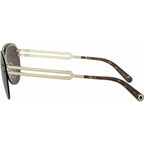 BV5052, Matte Pale Gold/Dark Brown Lenses