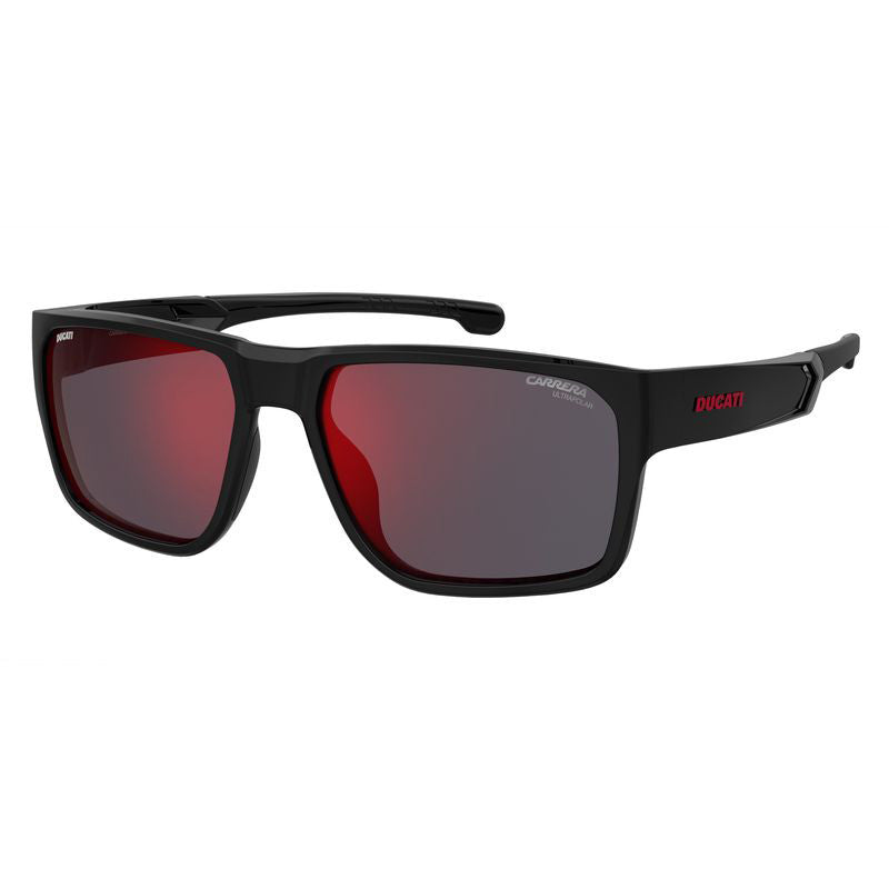 Carduc 029/S, Black/Red High Contrast Mirror Polarised Lenses