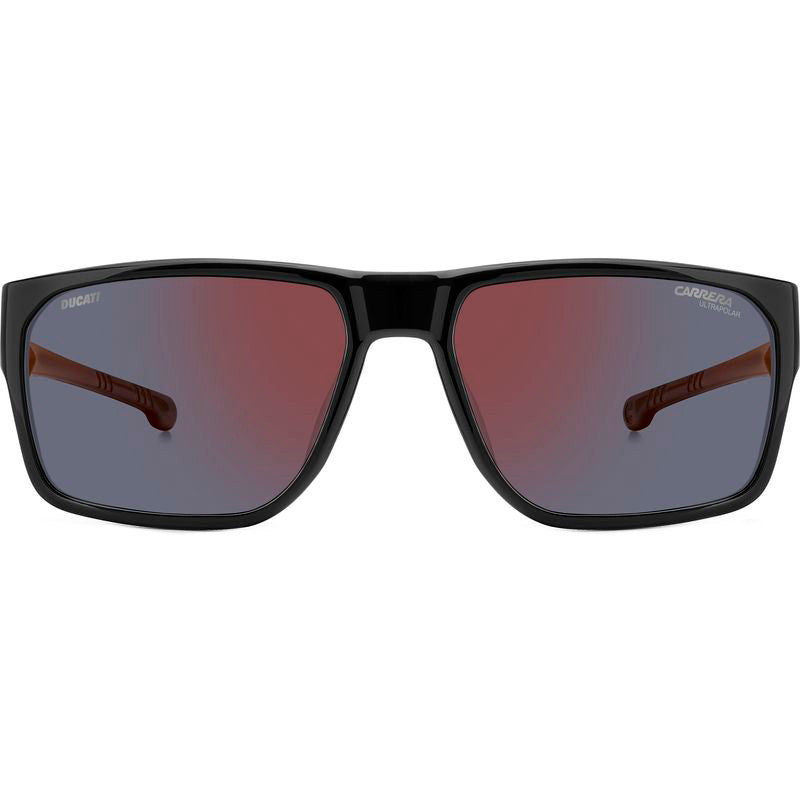 Carduc 029/S, Black/Red High Contrast Mirror Polarised Lenses