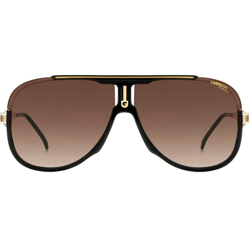 1059/S, Black Gold/Brown Gradient Lenses