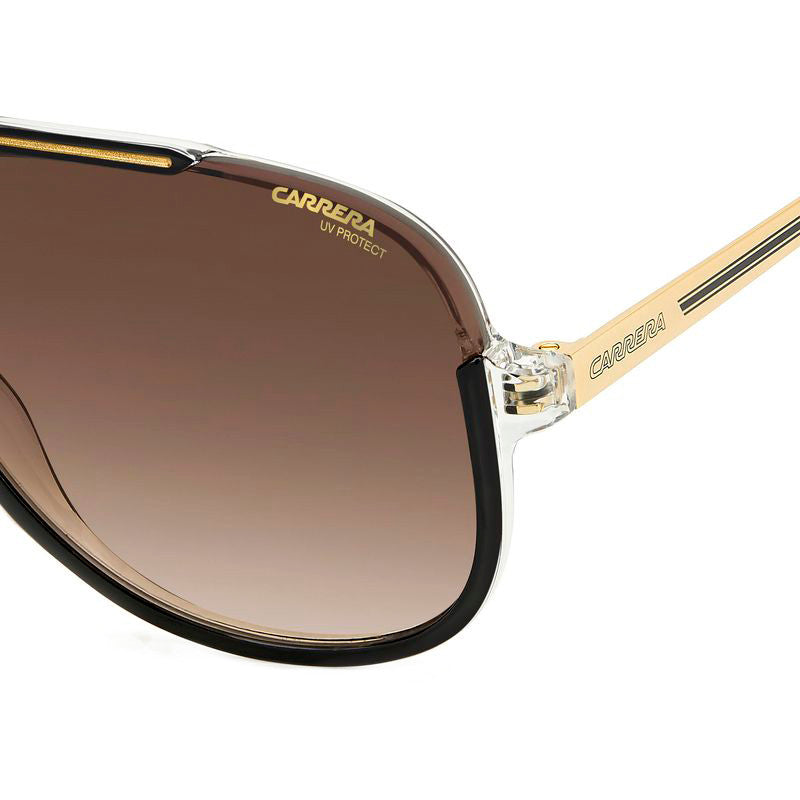 1059/S, Black Gold/Brown Gradient Lenses