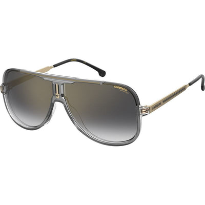1059/S, Grey/Gold Grey Gradient Mirror Lenses