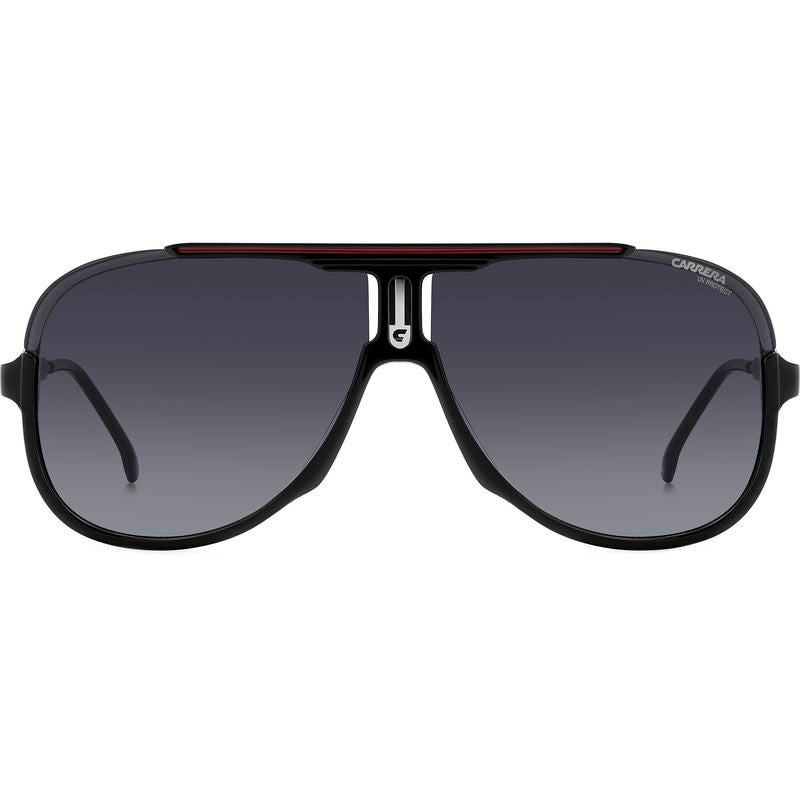 1059/S, Black Red/Dark Grey Gradient Lenses