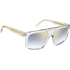 1061/S, Crystal/Blue Gold Gradient Mirror Lenses