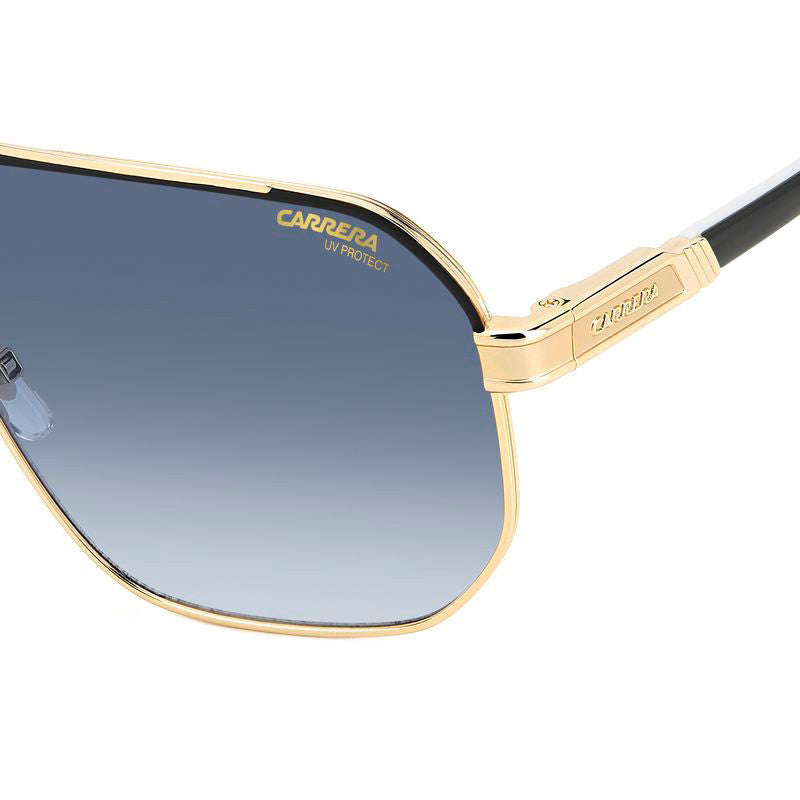 1062/S, Black Gold/Dark Blue Gradient Lenses