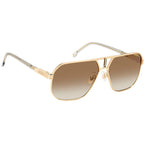 1062/S, Gold/Black Brown Green Gradient Lenses