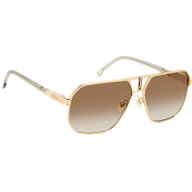 1062/S, Gold/Black Brown Green Gradient Lenses