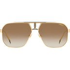 1062/S, Gold/Black Brown Green Gradient Lenses