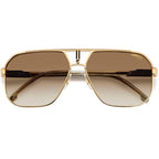 1062/S, Gold/Black Brown Green Gradient Lenses