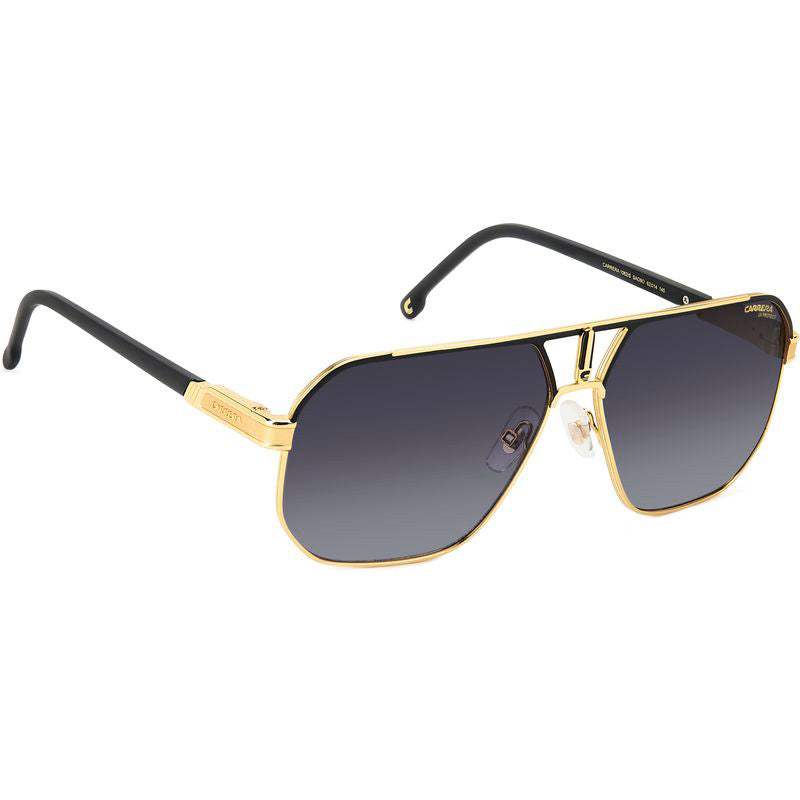 1062/S, Matte Black Gold Black/Dark Grey Gradient Lenses