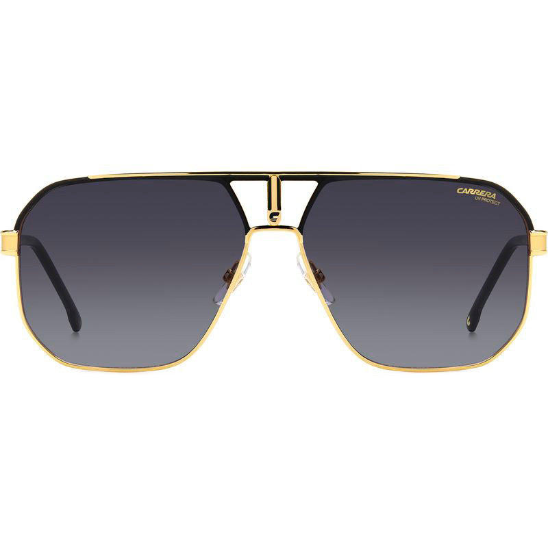 1062/S, Matte Black Gold Black/Dark Grey Gradient Lenses