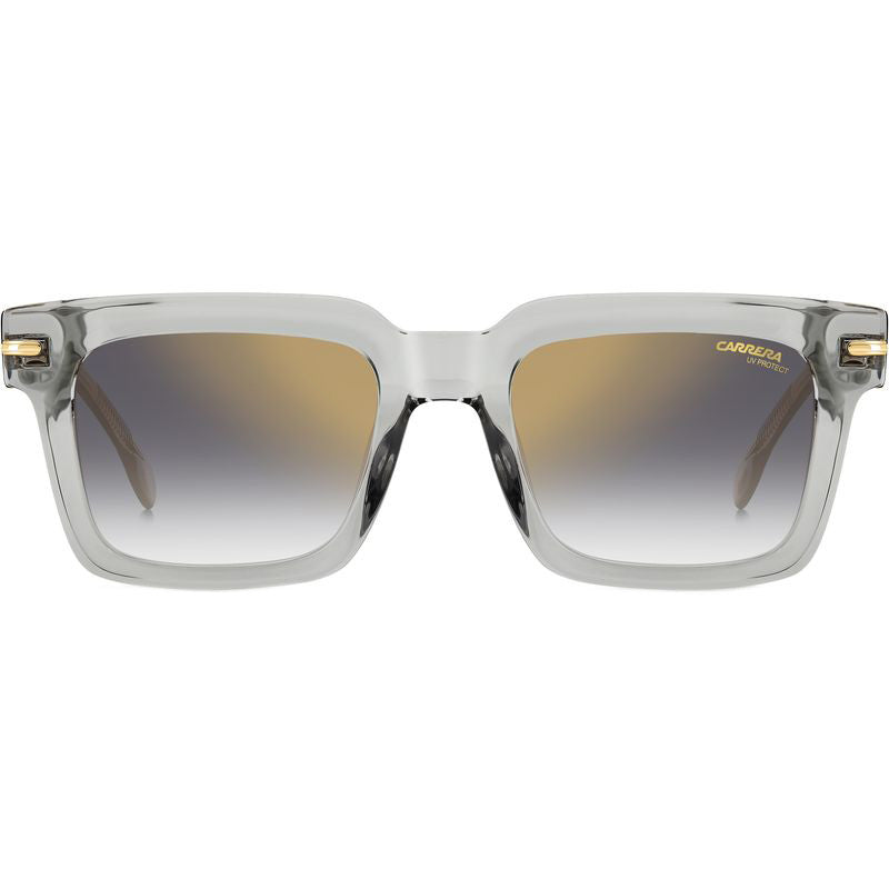 316/S, Grey/Grey Gold Gradient Mirror Lenses