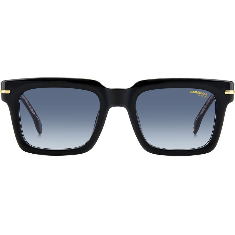 316/S, Striped Black/Dark Blue Gradient Lenses