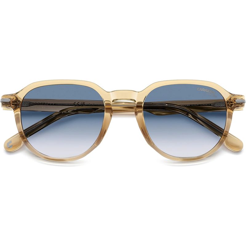 Carrera 376/S Light Brown Blue Gradient Front2