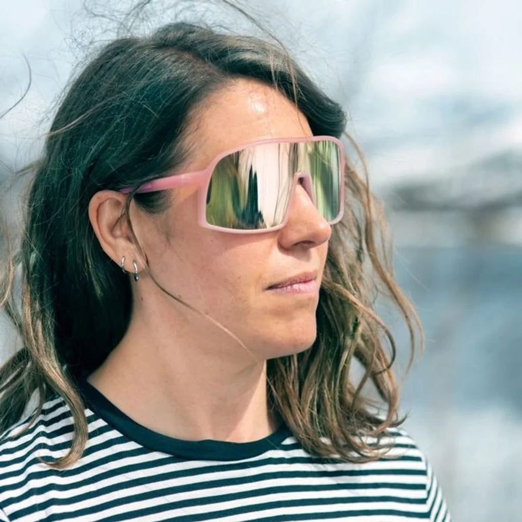 Erica, Pink/Pink Mirror Polarised Lenses