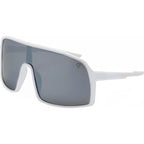 Erica, White/Silver Mirror Polarised Lenses