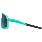 Henrik, Turquoise/Black Polarised Lenses