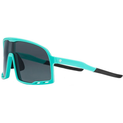 Henrik, Turquoise/Black Polarised Lenses