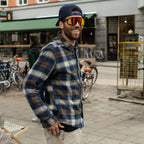 Henrik, Black/Red Mirror Polarised Lenses