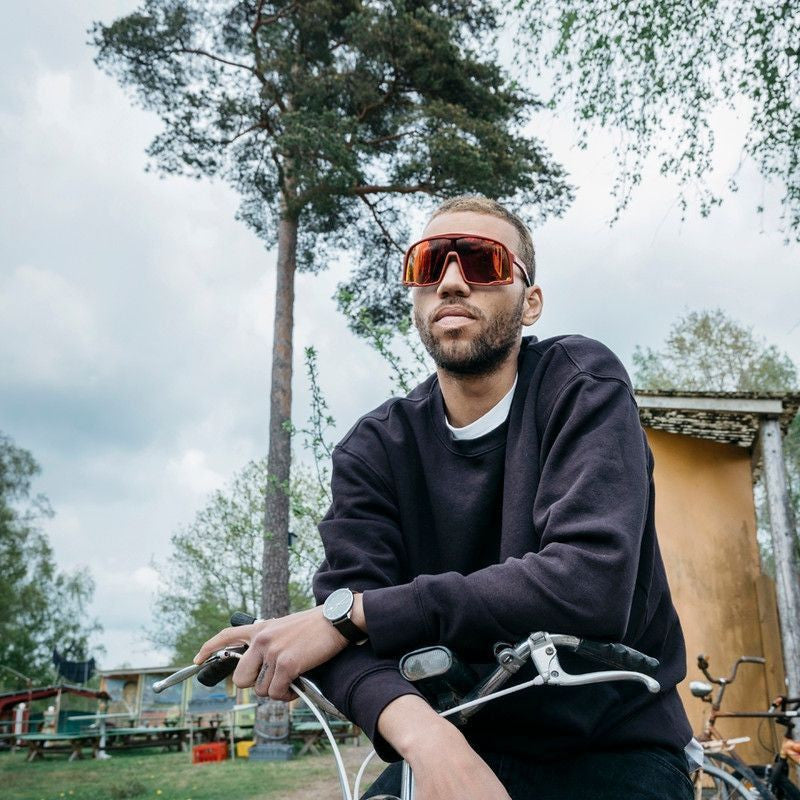 Henrik, Burgundy/Red Mirror Lenses