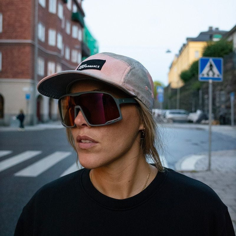 Henrik, Grey/Infra Purple Lenses