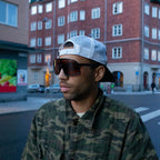 Henrik, Black/Amber Lenses