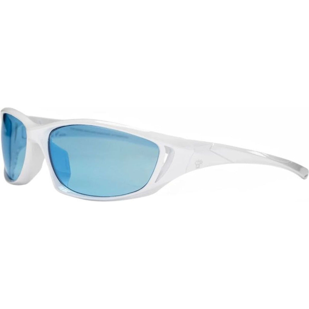 Kreuzberg, White/Transparent Blue Lenses