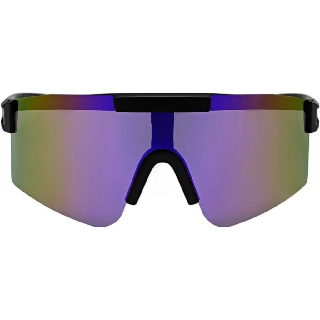 Luca, Black/Purple Mirror Polarised Lenses
