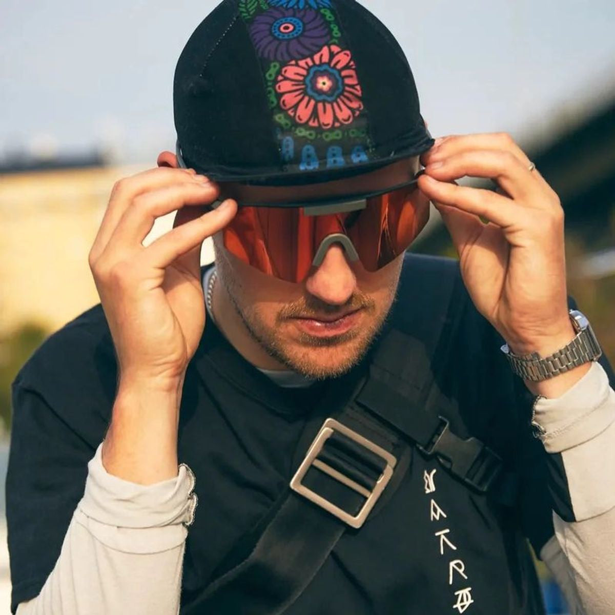 Luca, Grey/Infra Purple Lenses