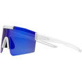 Luca, White/Blue Mirror Lenses
