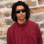 Miguel, Matte Black/Black Polarised Lenses