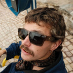 Miguel, Moss Green/Black Polarised Lenses