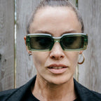 Tove, Forest Green/Green Lenses