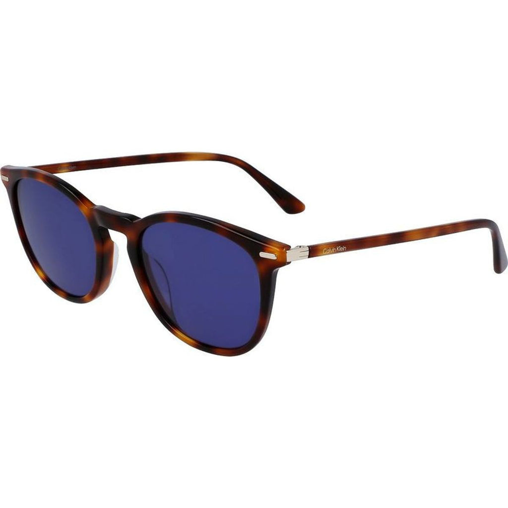 CK22533S, Brown Havana/Blue Lenses