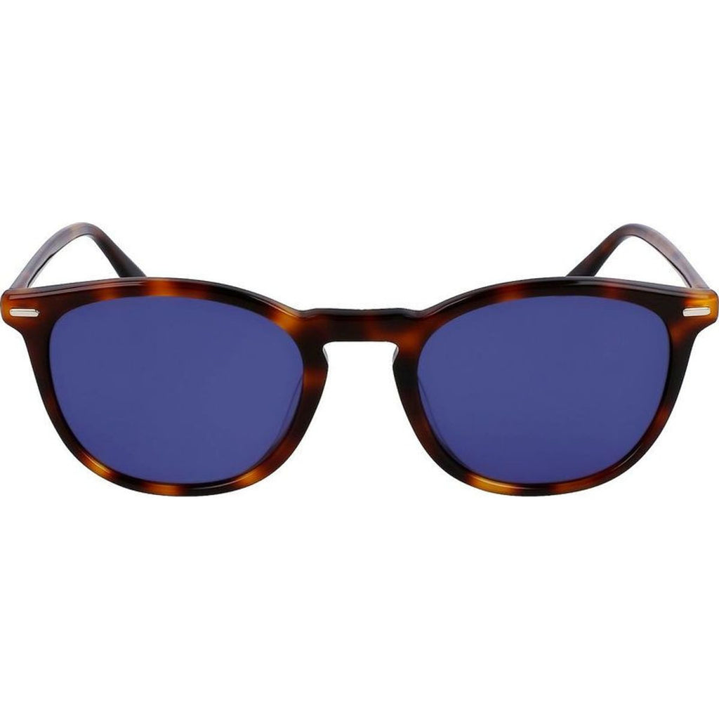 CK22533S, Brown Havana/Blue Lenses