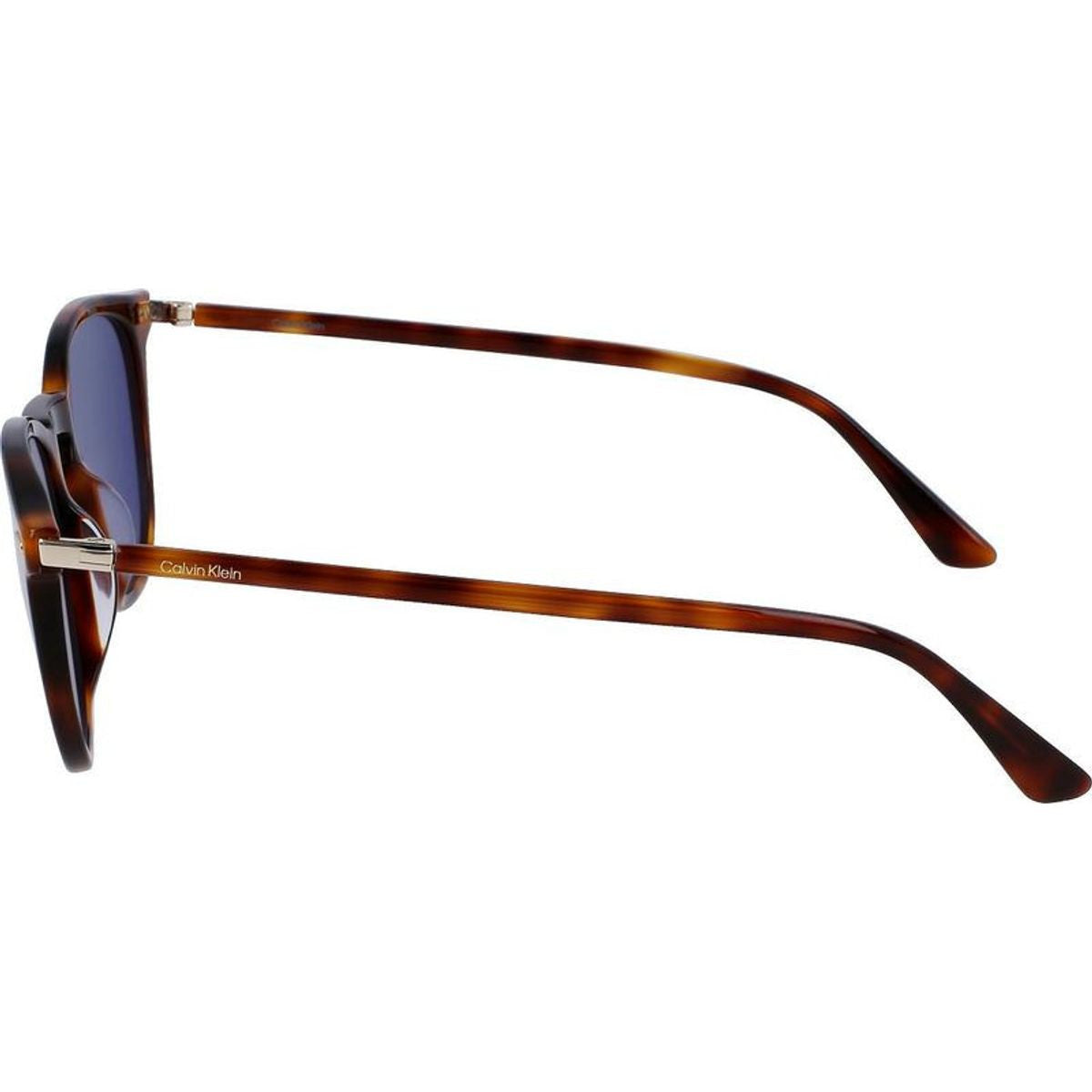 CK22533S, Brown Havana/Blue Lenses