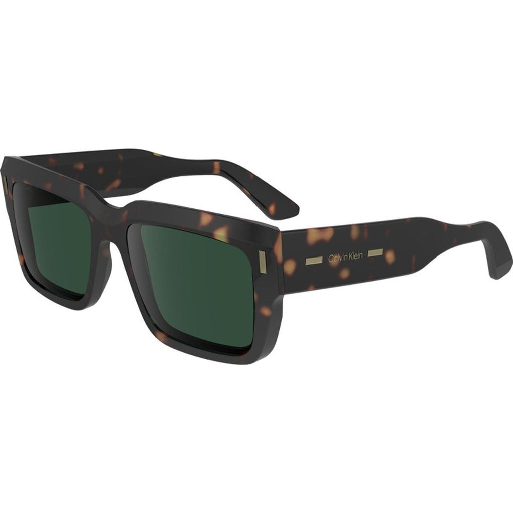CK23538S, Dark Havana/Green Lenses