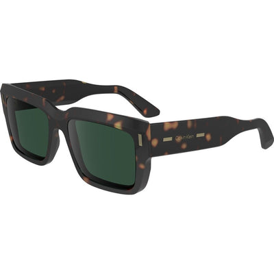 CK23538S, Dark Havana/Green Lenses
