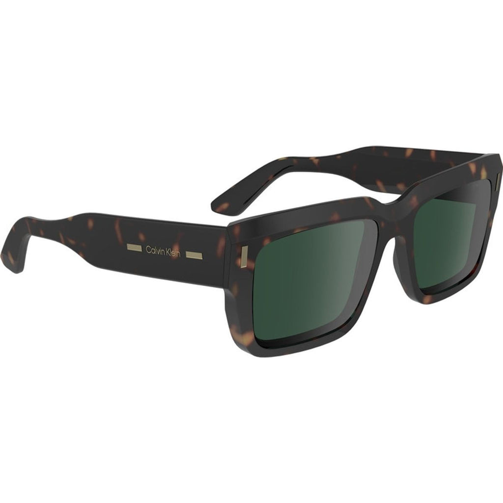 CK23538S, Dark Havana/Green Lenses