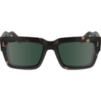 CK23538S, Dark Havana/Green Lenses