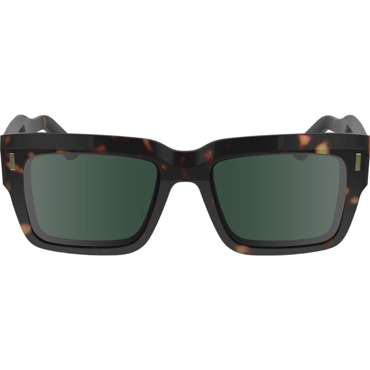 CK23538S, Dark Havana/Green Lenses