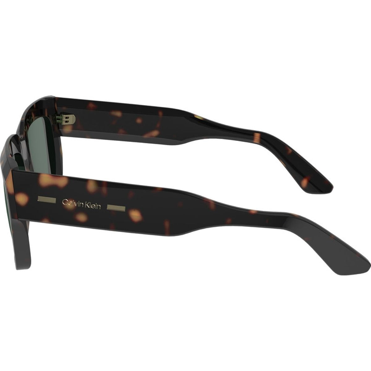 CK23538S, Dark Havana/Green Lenses