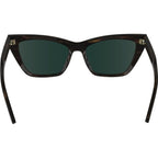 CK24505S, Havana Brown/Green Lenses
