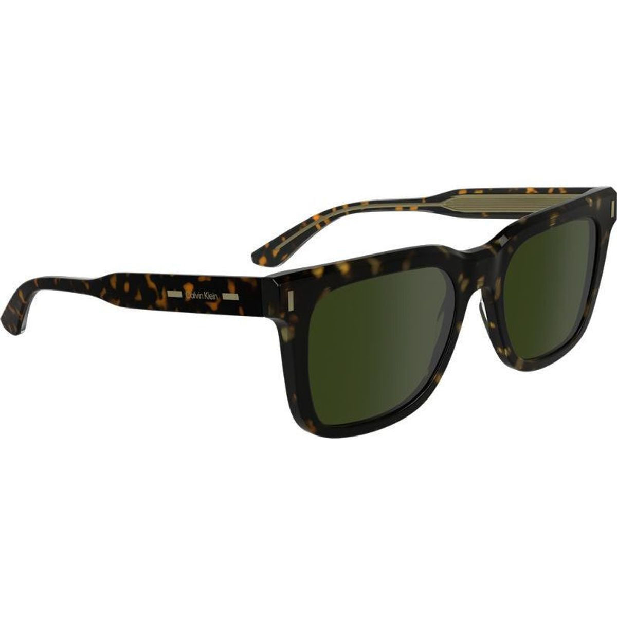 CK24536S, Dark Havana/Green Lenses