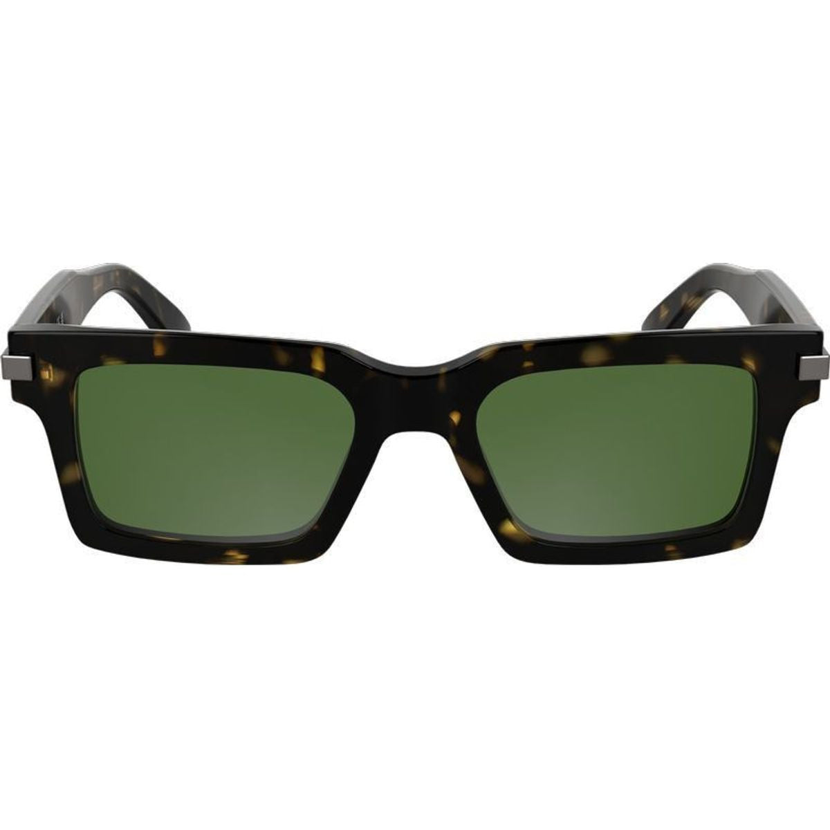 CK25503S, Dark Havana/Green Lenses