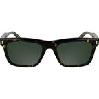 CK25506S, Dark Havana/Green Lenses