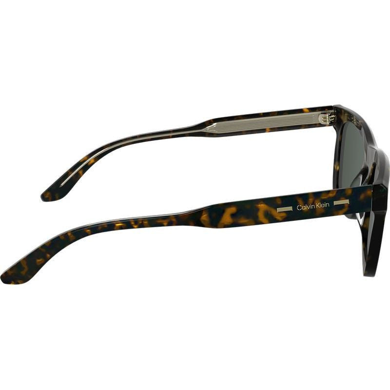 CK25506S, Dark Havana/Green Lenses