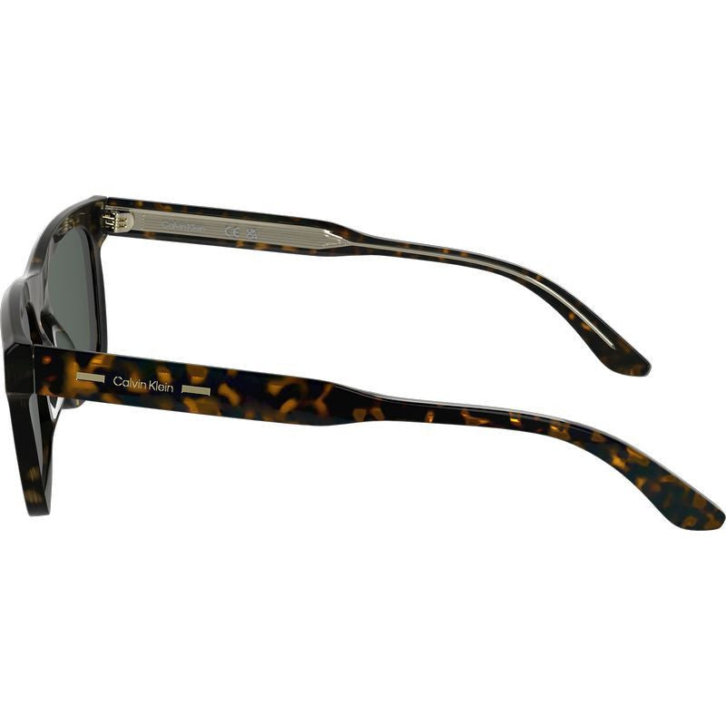 CK25506S, Dark Havana/Green Lenses